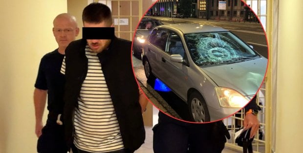 Pijany miał potrącić kobietę na pasach i uciec. Są zarzuty dla 27-letniego Gruzina