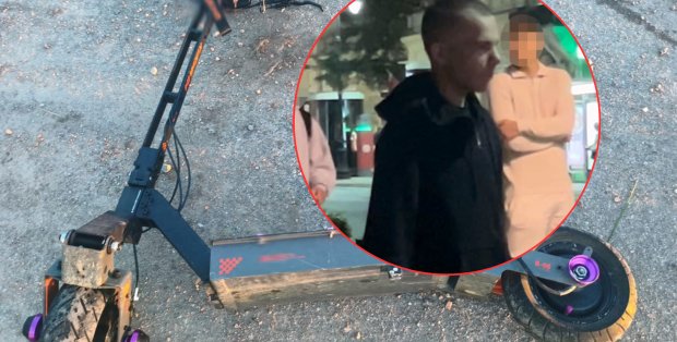 Miał wjechać hulajnogą w wózek dziecięcy i użyć gazu wobec kobiet. Policja szuka podejrzanego