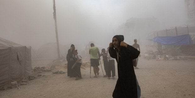 19 zabitych w ostrzałach Izraela, wojsko zaczyna atakować wieżowce w Gazie