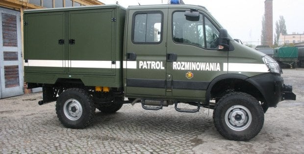 Weszły na teren wojskowy bez pozwolenia. Dwie osoby ranne po wybuchu na poligonie