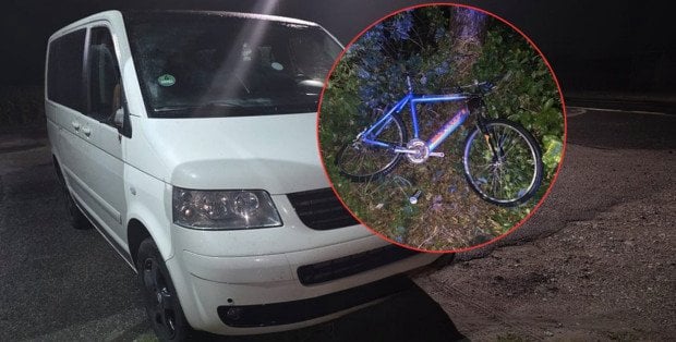 Areszt dla 48-latka, który w Cegielni miał potrącić rowerzystę i uciec