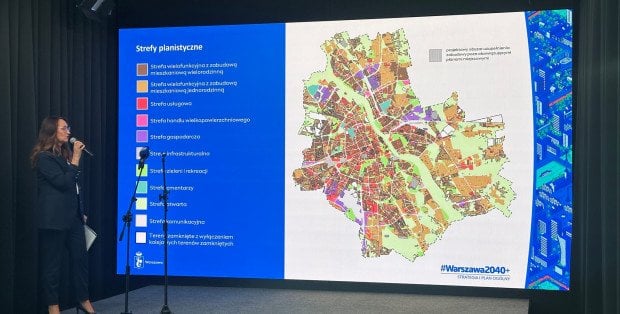 Warszawa pokazała projekt planu ogólnego. R. Kaznowska: ROD-y w mieście pozostaną