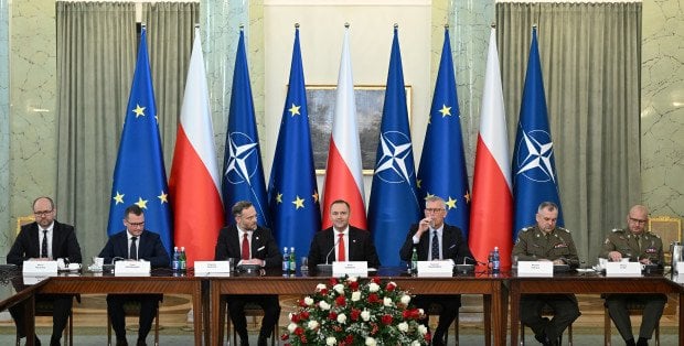 Szef BBN: Rosyjski atak dronowy zjednoczył polskich polityków