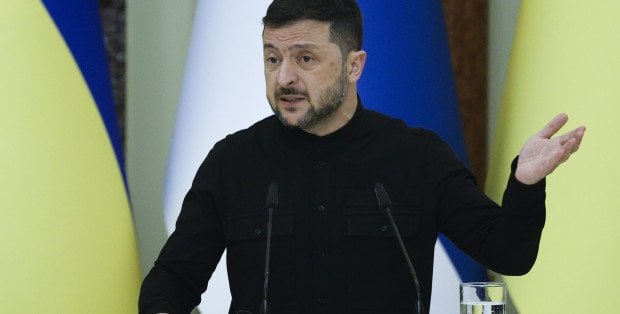 W. Zełenski: Jesteśmy gotowi pomóc Polsce w walce z dronami