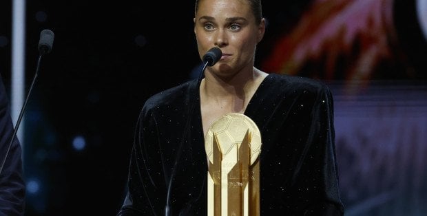 Złota Piłka. Polka Ewa Pajor najskuteczniejszą zawodniczką sezonu 2024/25