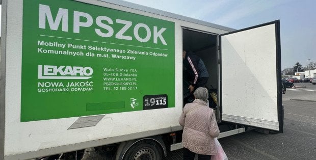 Co z problematycznymi odpadami? Od jutra więcej MPSZOK-ów w Warszawie