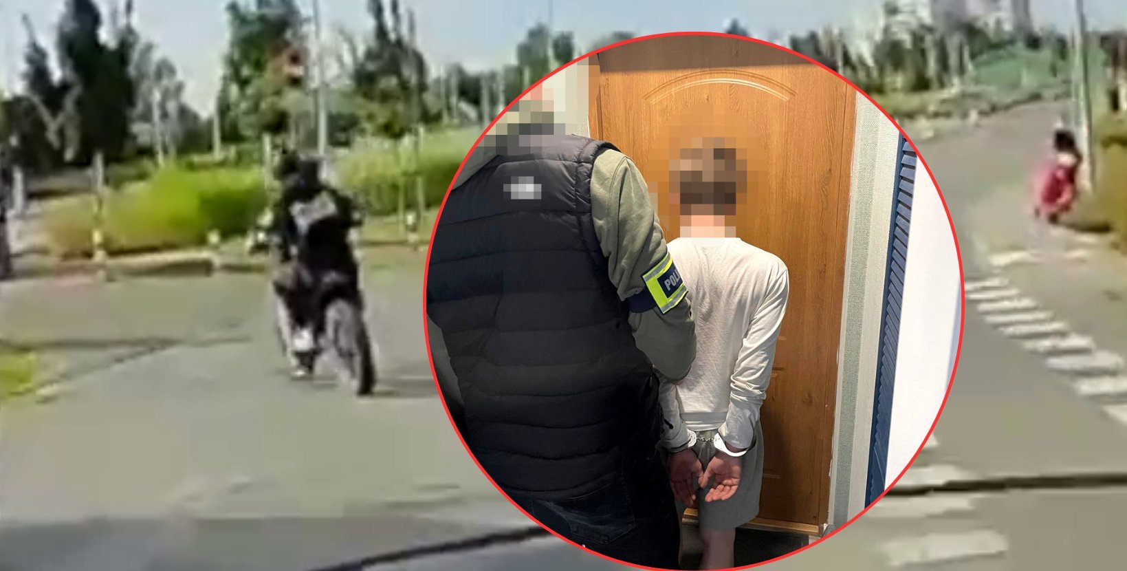 17-latek na crossie uciekł przed policją. Zdziwił się, gdy służby zapukały do jego drzwi