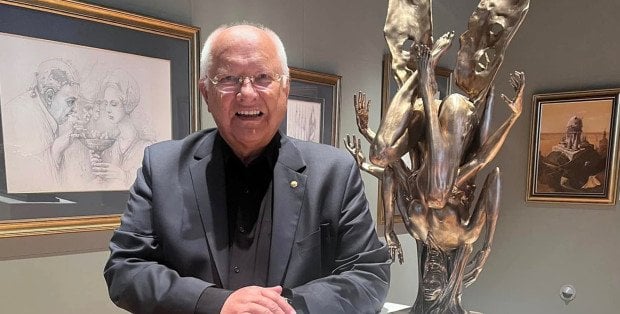 Malarz i rzeźbiarz Wojciech Siudmak gościem RDC. „Twoje Mazowsze” w Piasecznie