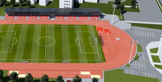 Kiedy stadion w Płońsku? Burmistrz: Budowa wkracza w decydującą fazę