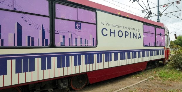 Tramwaj w muzyką Chopina zostaje na dłużej. Sprawdź rozkład jazdy
