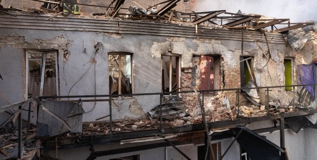 Rosyjski atak na Charków. Dron trafił w przedszkole