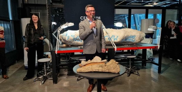 Być odkrywcą? W Centrum Nauki Kopernik można badać pozostałości mastodozaura z triasu