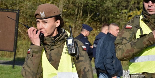 Terytorialsi w akcji. Symulacja ataku i ewakuacja w Zwoleniu