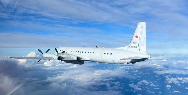 Polskie Siły Powietrzne przechwyciły rosyjski samolot nad Bałtykiem