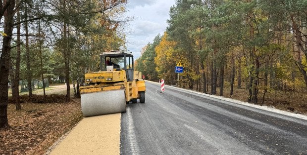 Koniec utrudnień na DW 632 w Gminie Wieliszew. Wraca ruch dwukierunkowy