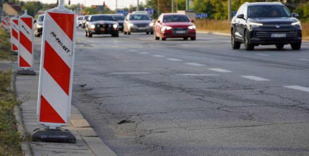 Budowa kanalizacji, ruch wahadłowy na moście. Od dziś utrudnienia na Białołęce