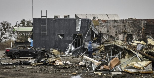 Rosja zaatakowała minionej nocy 69 dronami