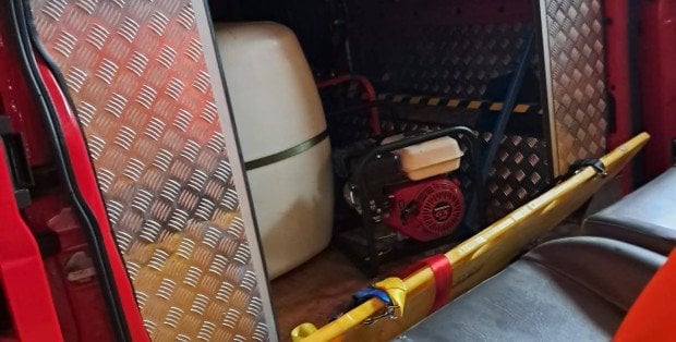 Kradzież sprzętu z remizy z okolic Ostrołęki. Strażacy proszą o pomoc