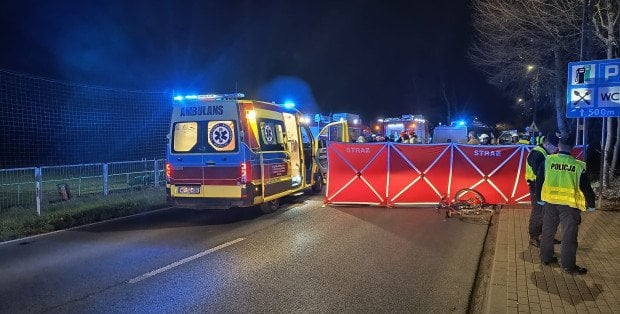 Dwa tragiczne wypadki. DK 62 Płock–Włocławek zablokowana, utrudnienia na DK 10