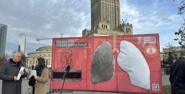 „Zobacz czym oddychasz”. „Płuca” Polskiego Alarmu Smogowego w gminach Mazowsza