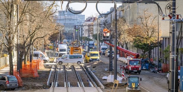 Tramwajem tylko do pl. Narutowicza i inaczej na Puławskiej [UTRUDNIENIA]