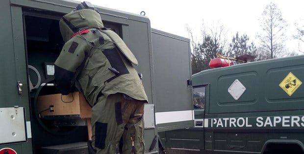 Niewybuch na terenie podstawówki na Białołęce. Szkoła zamknięta