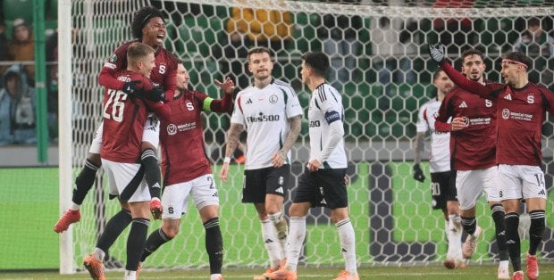 Sparta Praga wygrała z Legią Warszawa 1:0 na stadionie przy Łazienkowskiej
