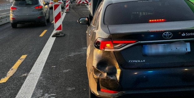 Kobieta i dziecko w szpitalu po wypadku koło Siedlina