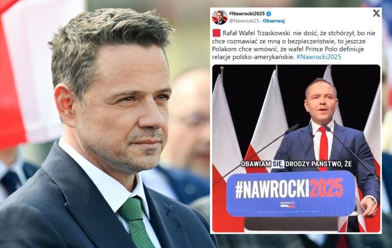 Nawrocki punktuje: Rafał „Wafel” Trzaskowski