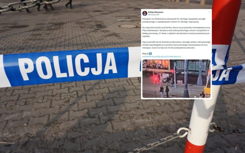 Mrożące krew w żyłach sceny w Warszawie! Atak na Polaka