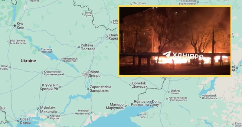 Zmasowany rosyjski atak na Charków i Dniepr. „Co najmniej 15 eksplozji”
