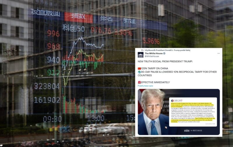 Трамп наносит сильный удар по Китаю! 90-дневный «перерыв» для остальных