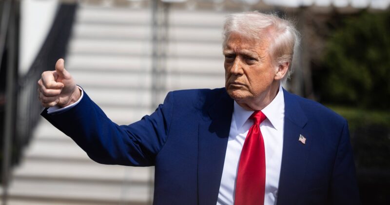 Donald Trump zwrócił się z apelem. „Zachowajcie spokój”