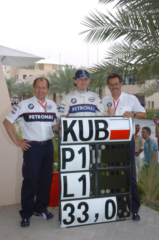 Historia występów Roberta Kubicy w Bahrajnie