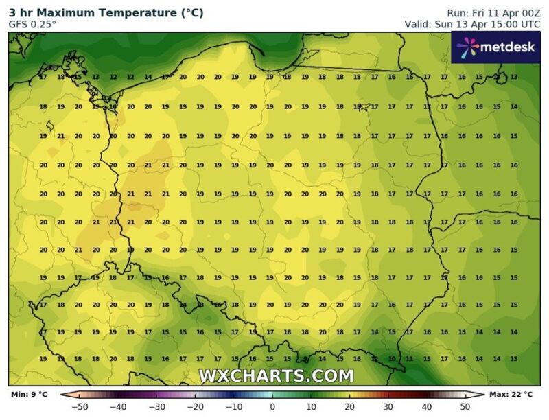 Gwałtowne ocieplenie jest już pewne. Tak wysokich temperatur nie było od miesięcy