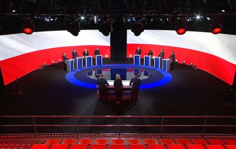 „Debata” Trzaskowskiego. Nawrocki mówi o „tchórzu”!
