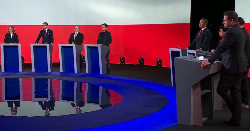 Expert points out key minute  of debate: "This could be a problem for Trzaskowski"