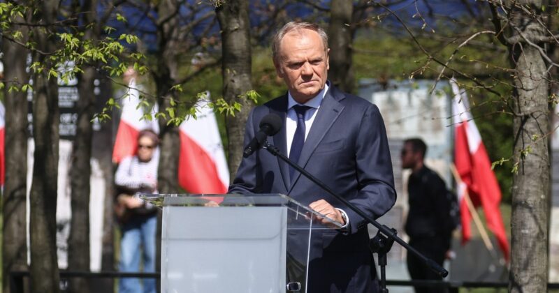 Donald Tusk on the Katyn Massacre. "Evil is inactive  palpably visible"
