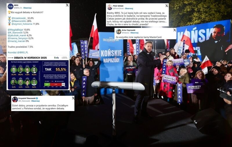 Komedia! Według sondażu IBRiS debatę wygrał… Trzaskowski