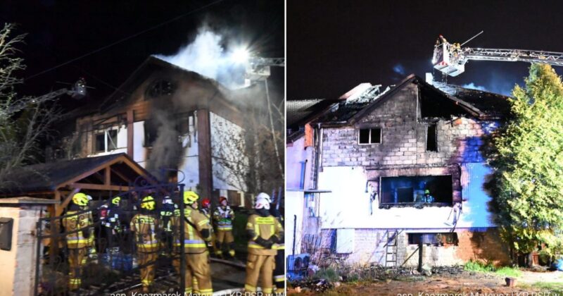 Tragiczny pożar hostelu w Pszowie. Nie żyje pięć osób