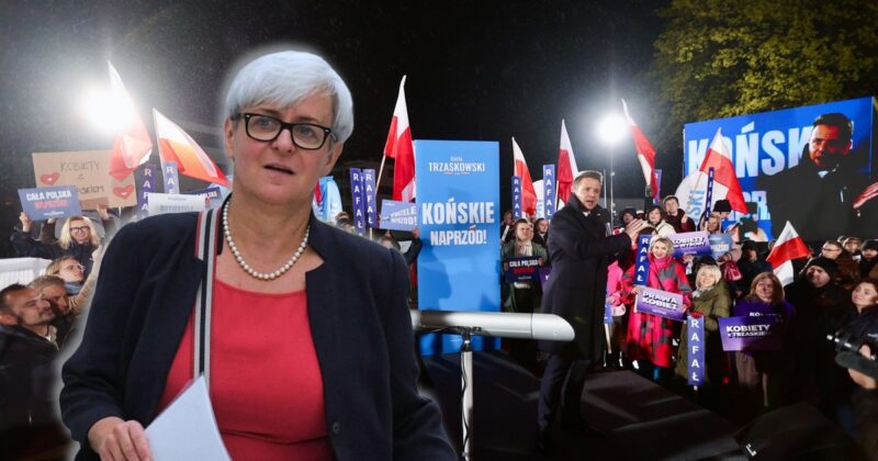 Joanna Kluzik-Rostkowska on the incidental  during the debate. "Nawrocki gave fuel to Biejat"