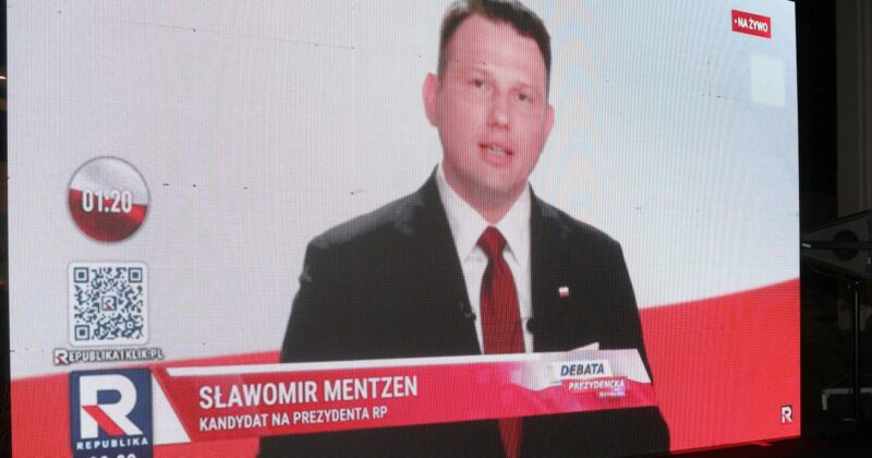 Sławomir Mentzen przyjął jasną strategię w czasie debaty. Powtarzał jedno zdanie