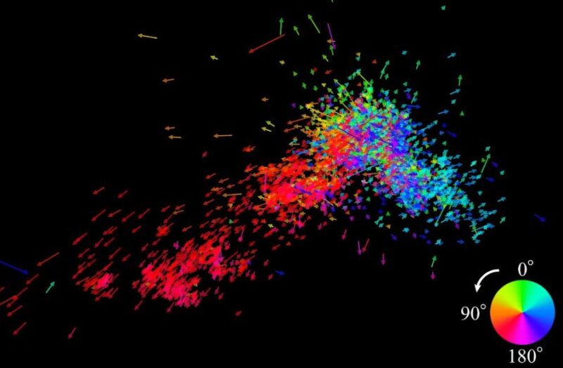 Pobliska galaktyka jest rozrywana przez swojego sąsiada