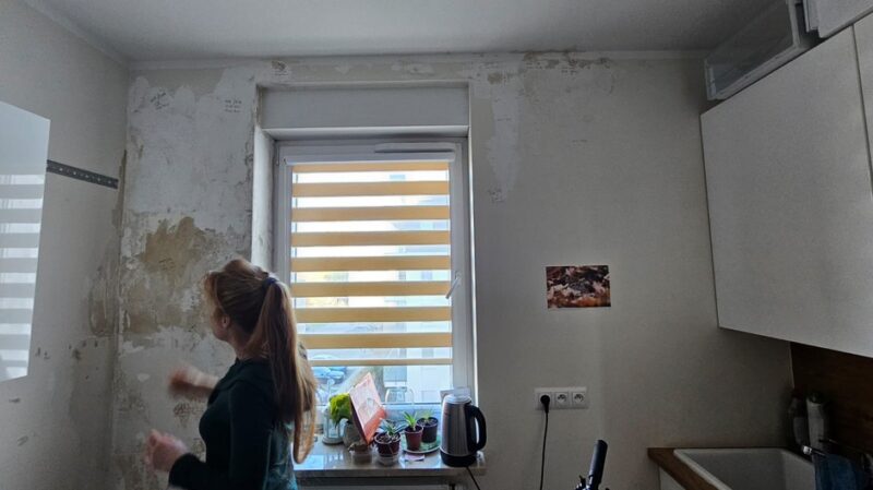 Grzyb i zalane mieszkania w nowym bloku. Mieszkańcy wściekli, „Padliśmy ofiarą patodeweloperki”