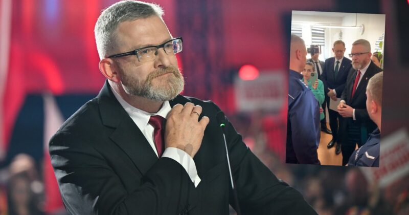 PiS MP reacts to Grzegorz Braun&#39;s infirmary  intrusion. "I don&#39;t think he beat anyone up"
