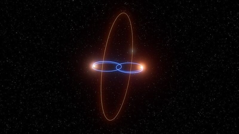 Odkryto planetę na orbicie prostopadłej do układu podwójnego brązowych karłów