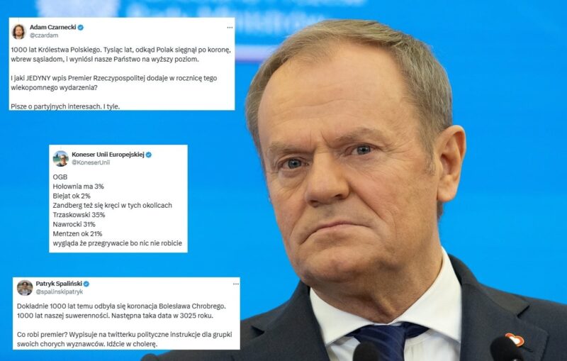 This is desperation, Tusk is trying to save his coalition partners