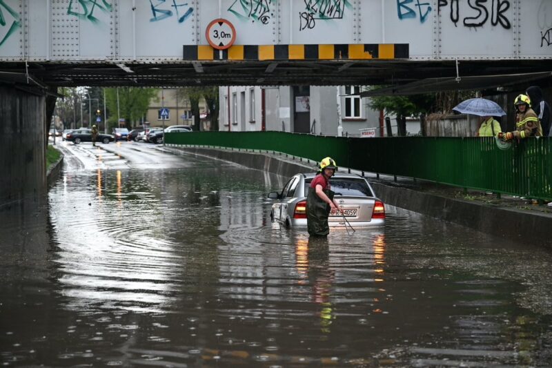 Poważne skutki burz na Podkarpaciu i Lubelszczyźnie