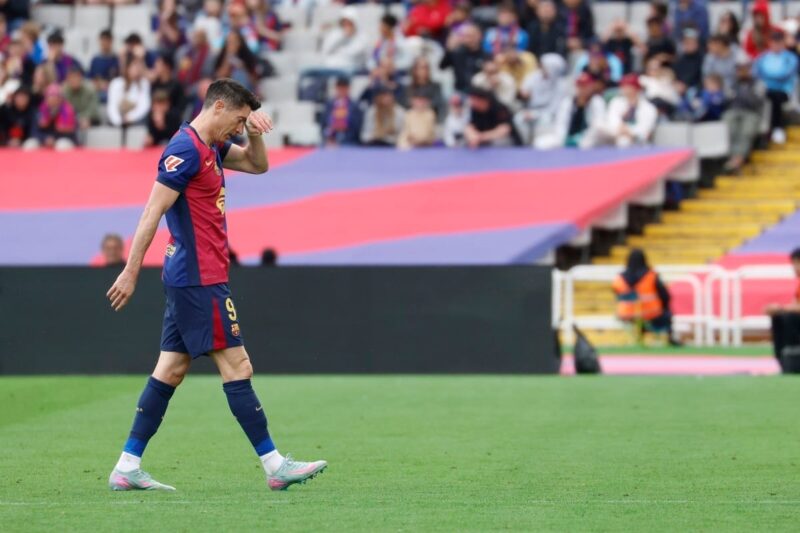 Uraz Lewandowskiego! Nie był w stanie kontynuować gry