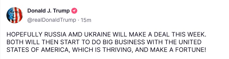Co dalej z porozumieniem Rosja–Ukraina Donald Trump zabrał głos